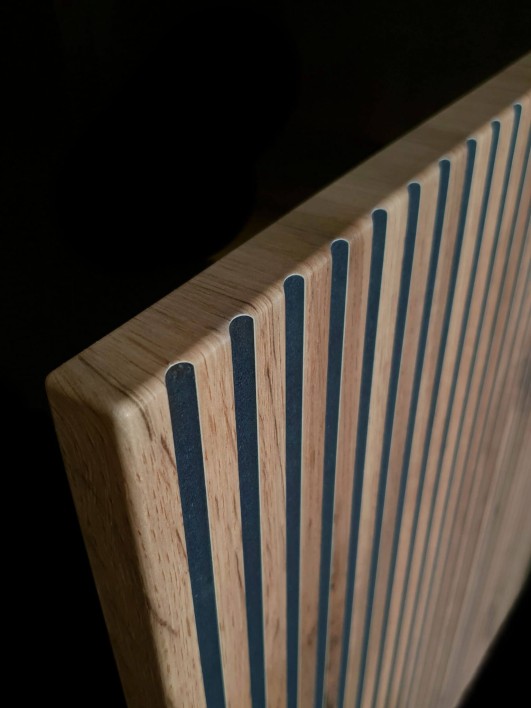 kolekcja SENTO lamele dąb wotan detale