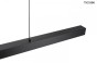 MOOSEE lampa wisząca LINER czarna