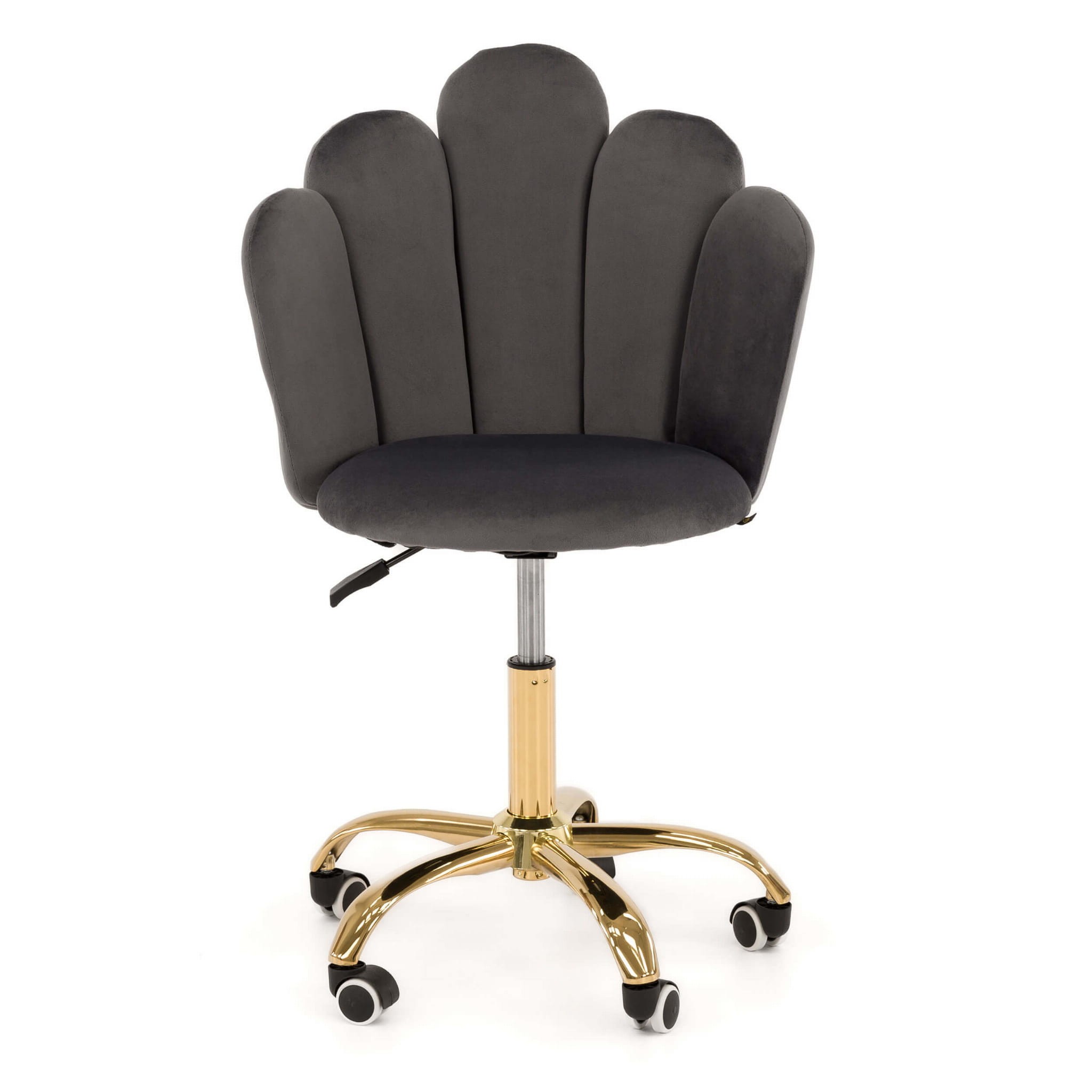 krzesło obrotowe szare