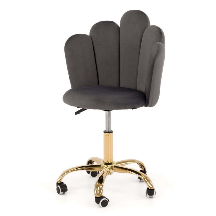 krzesło obrotowe ciemnoszare