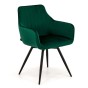krzesło do jadalni zielone