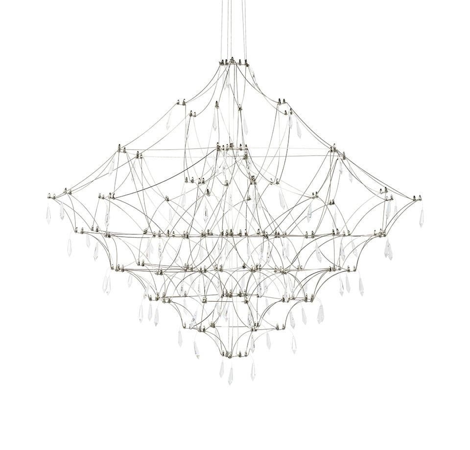 Lampa wisząca CONSTELATION 100 - LED, stal szczotkowana