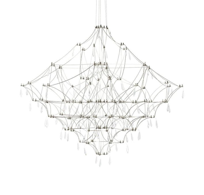Lampa wisząca CONSTELATION 100 - LED, stal szczotkowana