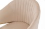 Krzesło beżowe DC-890-1 welur złote nogi | OUTLET-12