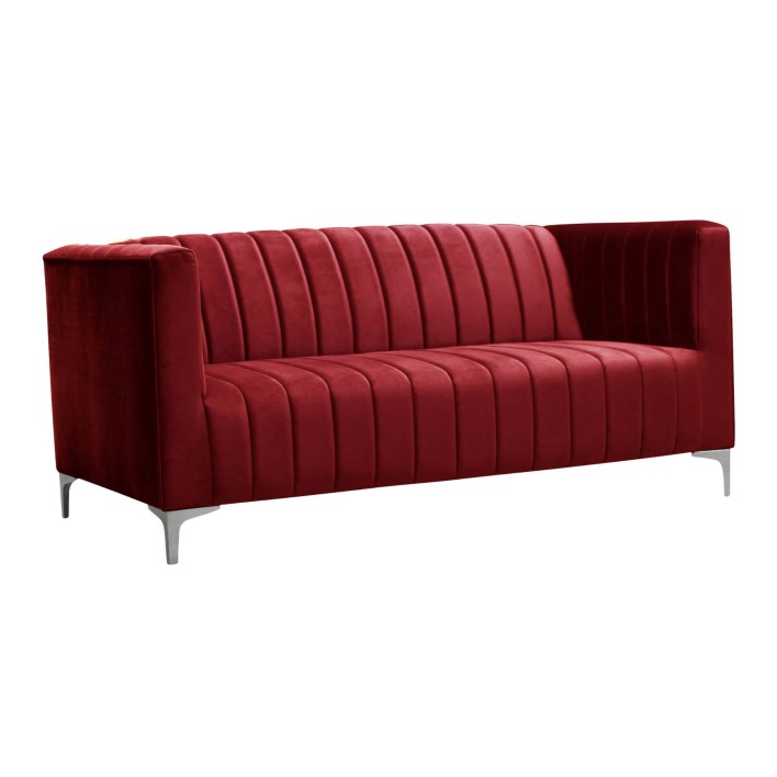 czerwona sofa do salonu fresh8