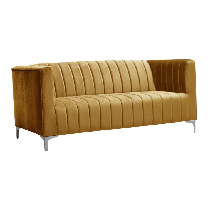 żółta sofa do salonu fresh37
