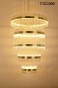 MOOSEE lampa wisząca GHIA 5 złota