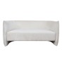miękka sofa w obłym kształcie