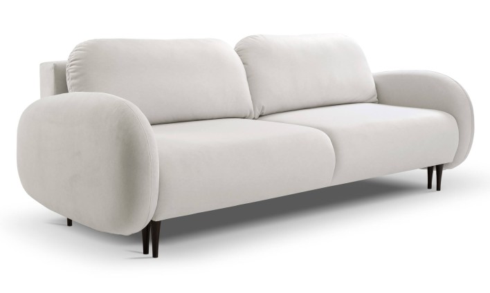 sofa w obłym kształcie
