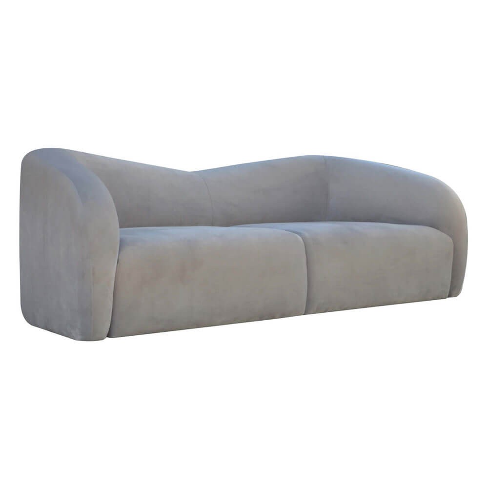 sofa trzyosobowa szara