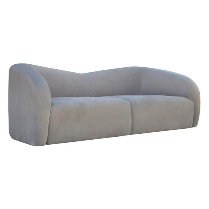 sofa trzyosobowa szara