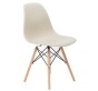 Krzesło skandynawskie EAMES DSW EM01 | Beżowy | Outlet-1