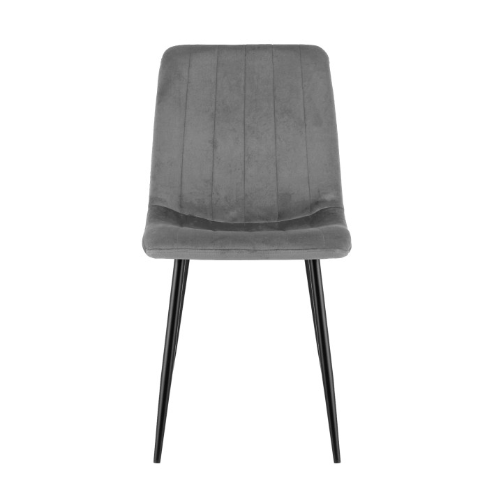 krzesło tapicerowane szare