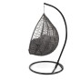 Fotel ogrodowy wiszący HC-001 szary technorattan, poduszka w zestawie | OUTLET-5