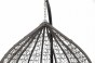 Fotel ogrodowy wiszący HC-001 szary technorattan, poduszka w zestawie | OUTLET-14