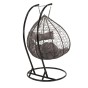Fotel wiszący ogrodowy 2 osobowy HC-008 szary | OUTLET-10