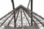 Fotel wiszący ogrodowy 2 osobowy HC-008 szary | OUTLET-23