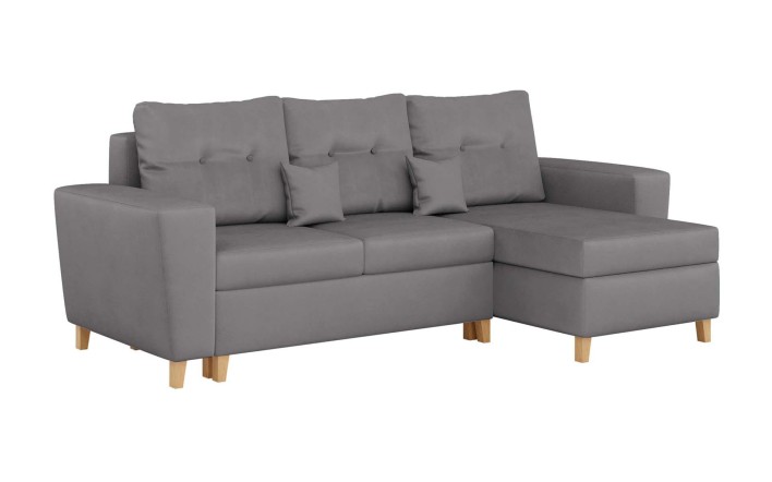 Mały narożnik z funkcją spania