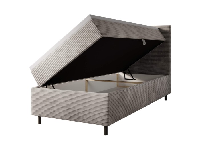 łóżko kontynentalne z pojemnikiem