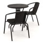 Zestaw mebli balkonowych BALI KJF3644 | Czarny | OUTLET-6