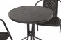 Zestaw mebli balkonowych BALI KJF3644 | Czarny | OUTLET-12