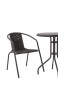 Zestaw mebli balkonowych BALI KJF3644 | Czarny | OUTLET-13