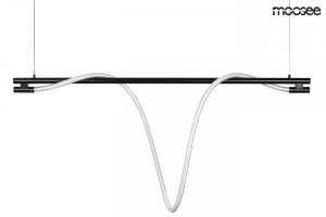 MOOSEE lampa wisząca SERPIENTE 120  czarna
