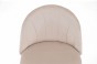 Krzesło tapicerowane THDC015-1 | Welur | Beżowy | Złota noga | OUTLET-13