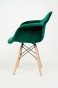 Krzesło skandynawskie ART105C | Welur | Zielony | Outlet-6