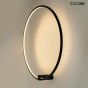 MOOSEE lampa ścienna HOOP 80 czarna-2