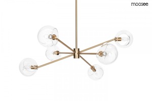 MOOSEE lampa wisząca AURA 6 złota
