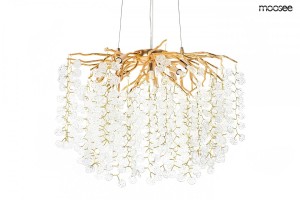 MOOSEE lampa wisząca RIVIERA 80 złota /   clear