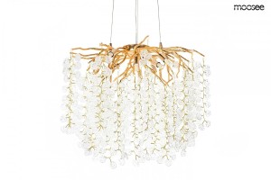 MOOSEE lampa wisząca RIVIERA 60 złota /   clear