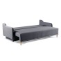Sofa z funkcją spania MORIS | Szary | OUTLET-2