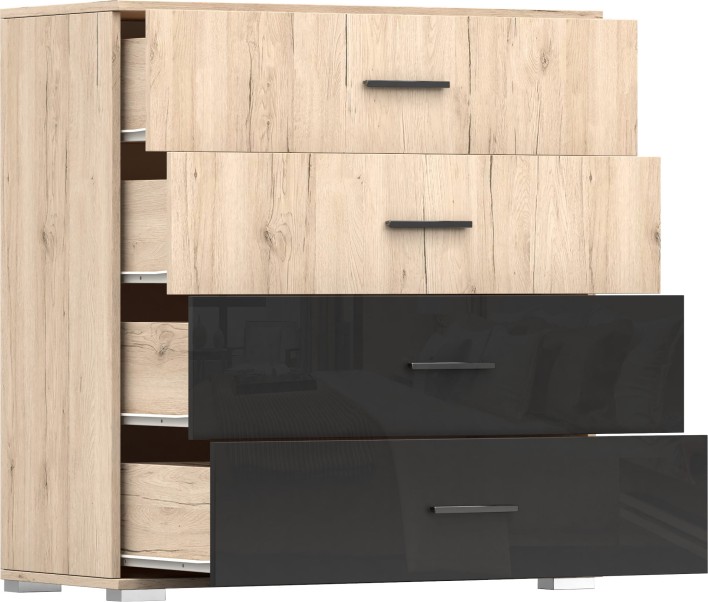 OPEN COMMODE BARI 4S REMO SAND_BLACK GLOSS M08076.jpg