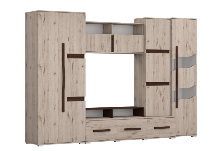 WALL UNIT SAN MARINO CRAFT GRAY_CHOCOLATE M00481 WARDROBE M01383(1).png