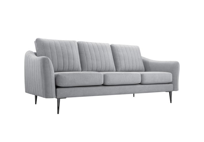szara sofa na wysokich nogach cloud 81