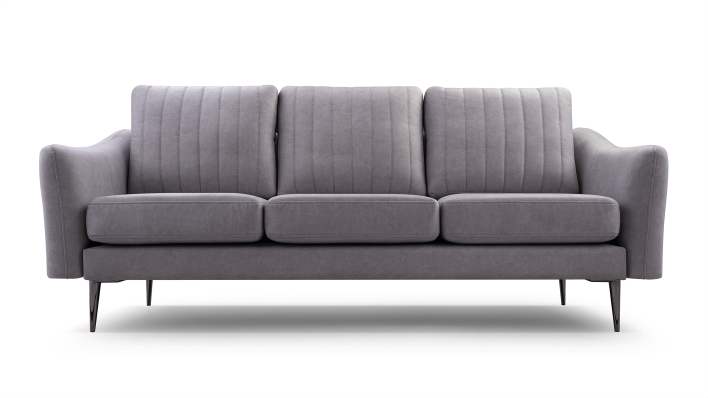 sofa na wysokich nogach