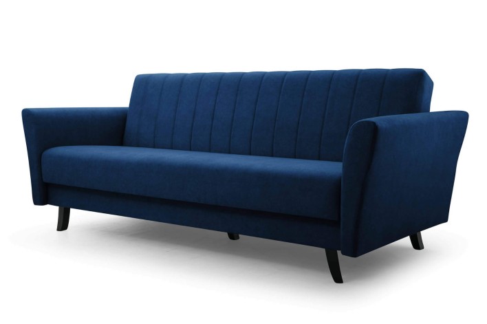 sofa granatowa na nóżkach KRONOS 09