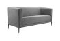 szara sofa dwuosobowa VENA 3