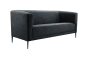 czarna sofa loftowa vena 20