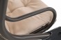 Huśtawka ogrodowa GRACJA YN8209 | Czarny | Poduszki beżowe | OUTLET-13