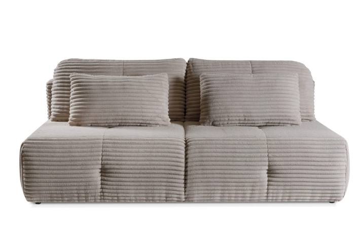 nowoczesna sofa prążkowana