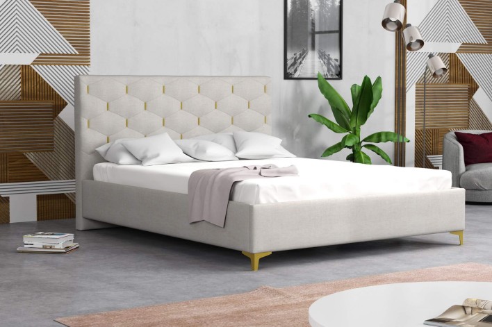 łóżko glamour 160x200