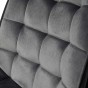 Krzesło obrotowe DC-6030S | welur | szare | OUTLET-8