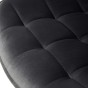 Krzesło obrotowe DC-6030S | welur | szare | OUTLET-9