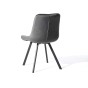 Krzesło obrotowe DC-6030S | welur | szare | OUTLET-10
