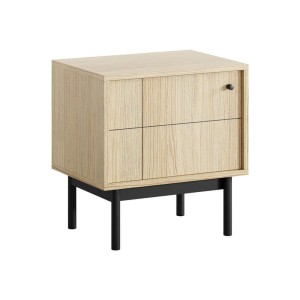 Szafka nocna JAPANDI S54 | Dąb linea