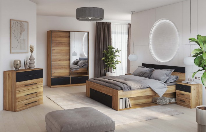 sypialnia industrialna