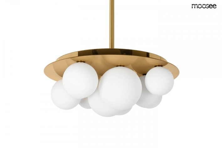 MOOSEE lampa wisząca BACARDI złota